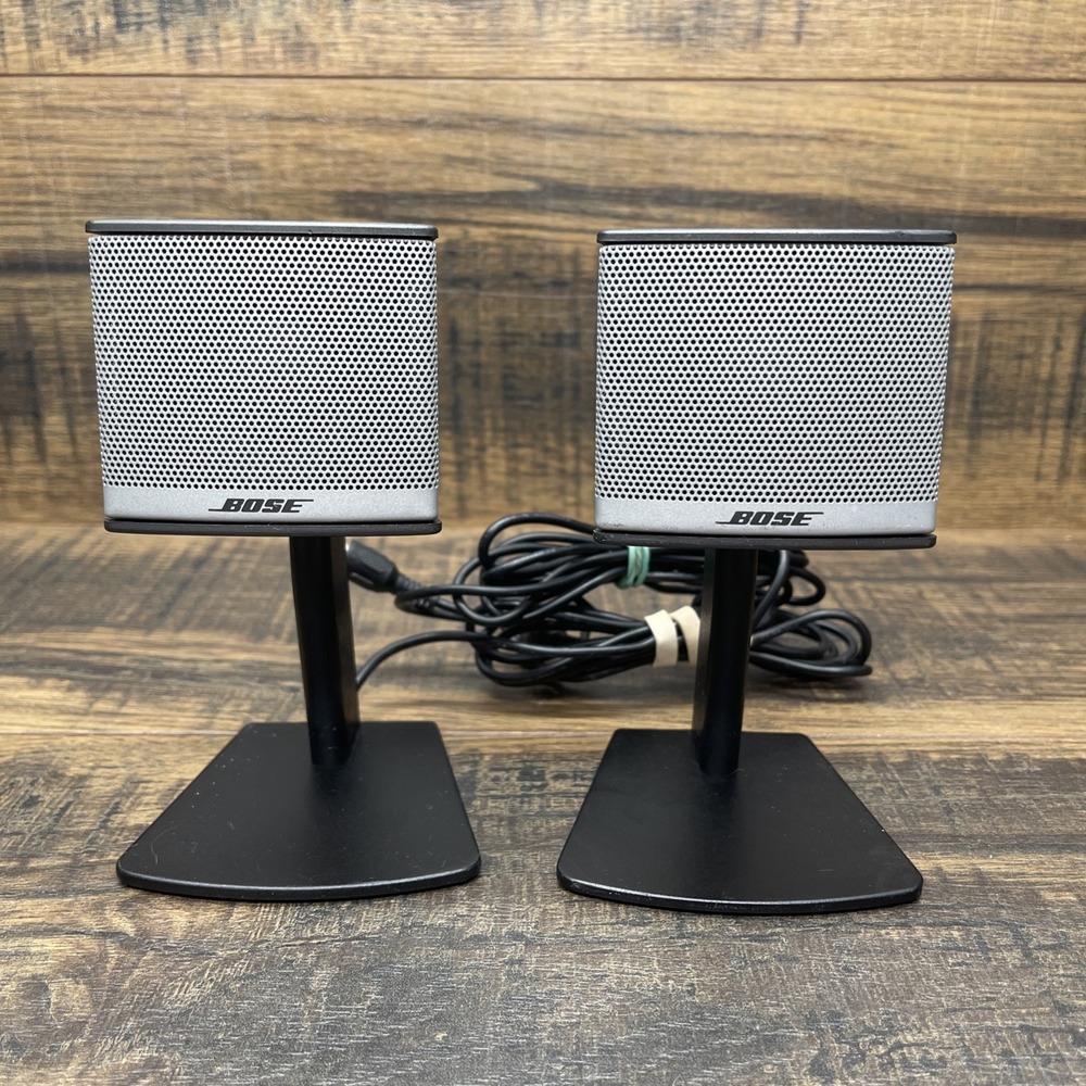 Bose Companion 3 Series II Multimedia Satelite Computer Speaker Pair